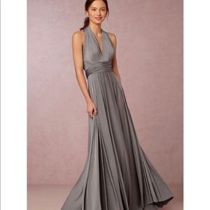 BHLDN ginger convertible maxi dress- bridesmaid